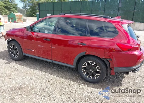 2020 Nissan Pathfinder Sl 4Wd z USA, uszkodzony, nr VIN 5N1DR2CM7LC626306